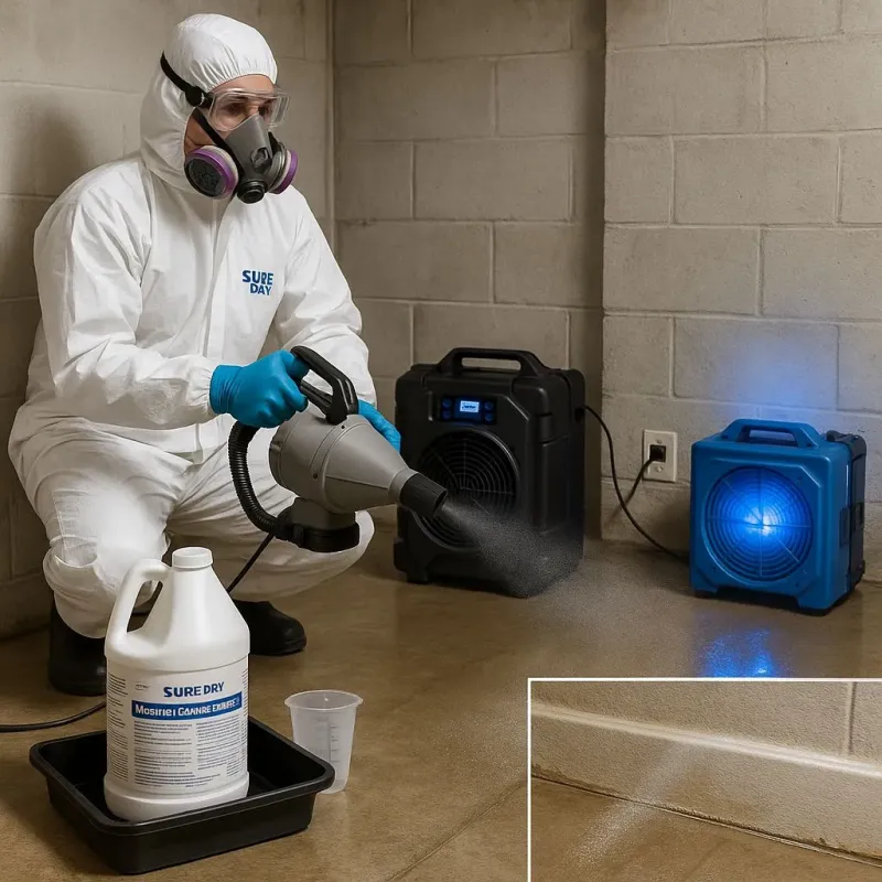 Sanitization and Odor Removal process in Walnut, IL